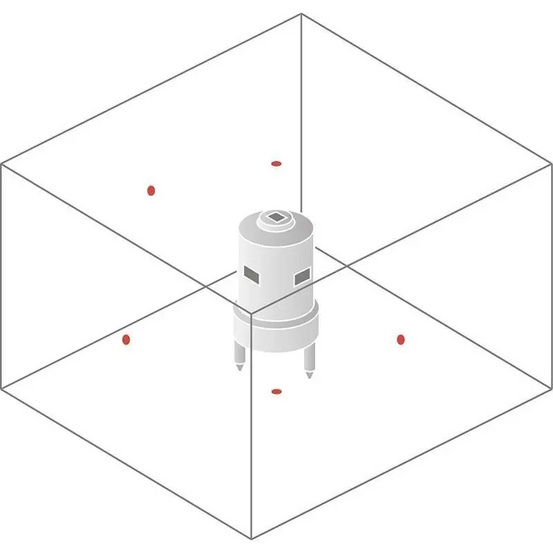 Лазерный нивелир Geo Fennel Multi-Pointer с калибровкой