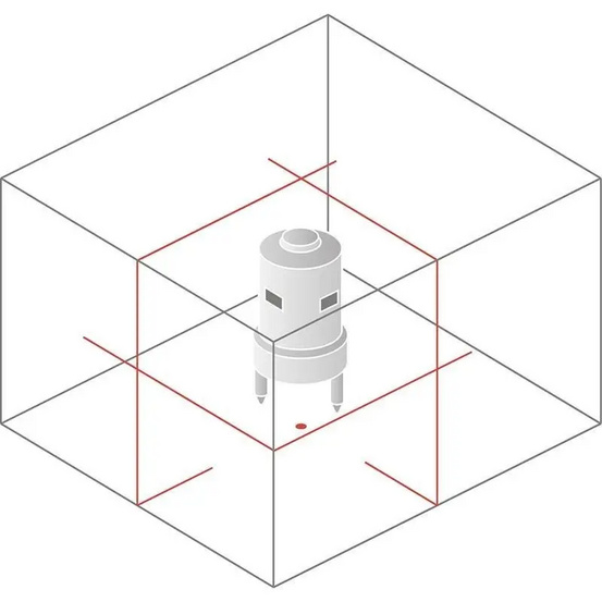 Лазерный нивелир Geo Fennel FL-45 с калибровкой