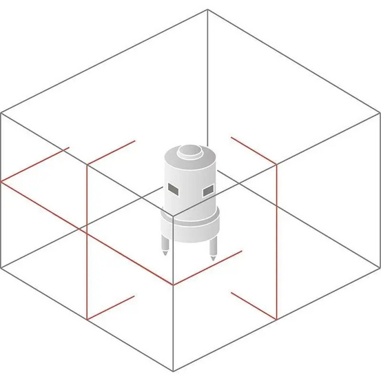 Лазерный нивелир Geo Fennel FL 40-3Liner HP с калибровкой