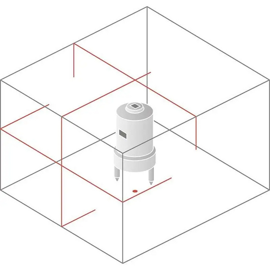 Лазерный нивелир Geo Fennel DuoCrossPointer3 HP
