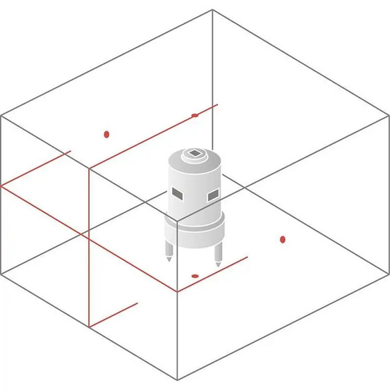 Лазерный нивелир Geo Fennel CrossPointer5 SP