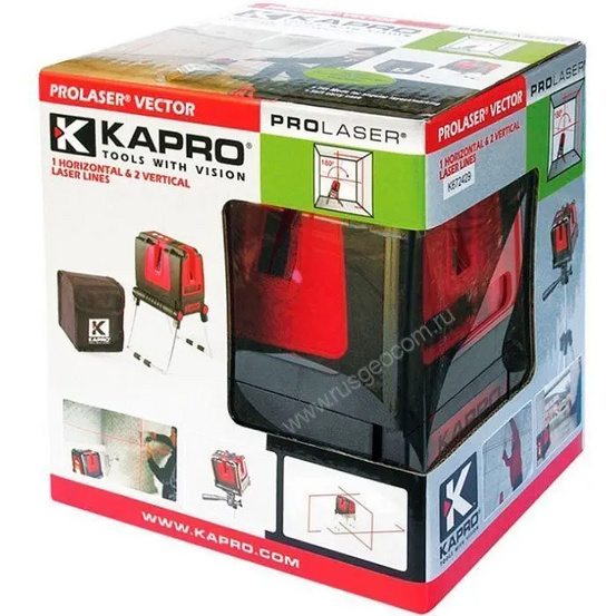 Лазерный уровень KAPRO 873 Set с калибровкой