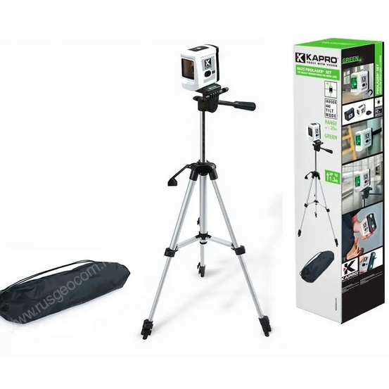 Лазерный уровень KAPRO 862G Set с калибровкой