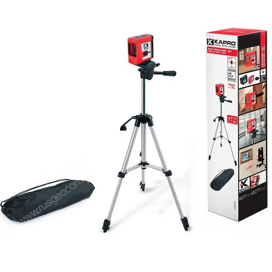 Лазерный уровень KAPRO 862 Set с калибровкой