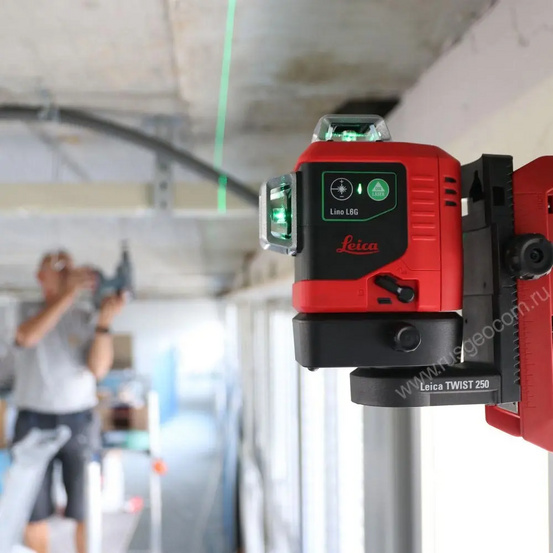 Лазерный нивелир Leica Lino L6Gs-1 с калибровкой
