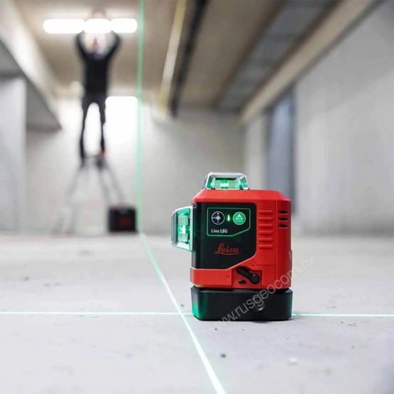 Лазерный нивелир Leica Lino L6G-1 с калибровкой