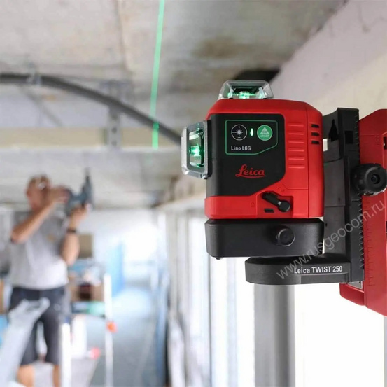Лазерный нивелир Leica Lino L6G-1 с калибровкой