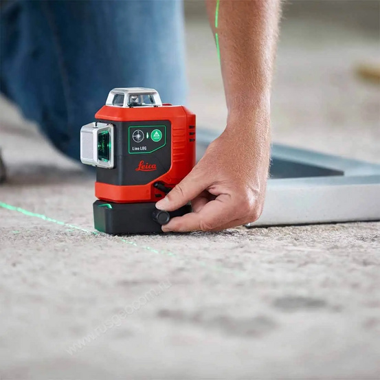 Лазерный нивелир Leica Lino L6G-1 с калибровкой