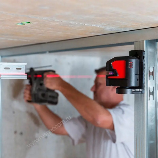 Лазерный нивелир Leica Lino L2s-1 с калибровкой