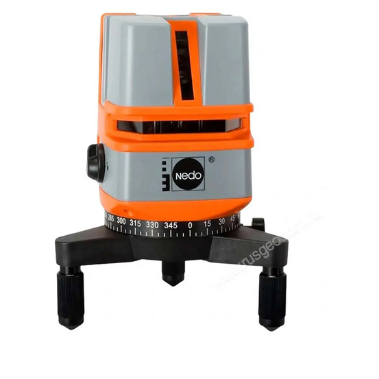 Лазерный нивелир NEDO X-Liner4 с калибровкой