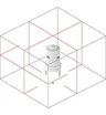 Лазерный нивелир NEDO X-Liner4