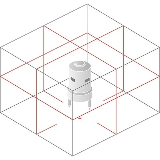 Лазерный нивелир NEDO QUASAR6