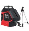 Комплект: лазерный уровень RGK PR-81 + штатив RGK LET-170, кронштейн RGK K-7