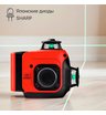 Лазерный уровень RGK ALPHA 3D с зелёным лучом
