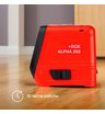 Лазерный уровень RGK ALPHA 202 с зелёным лучом