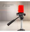 Лазерный уровень RGK ALPHA 201 с калибровкой с красным лучом