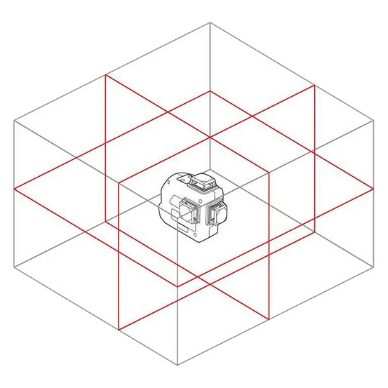 Лазерный уровень RGK PR-3D минимальная комплектация