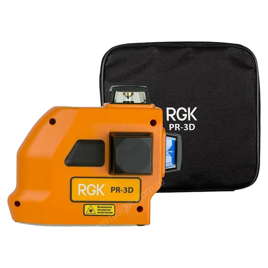 Лазерный уровень RGK PR-3D минимальная комплектация
