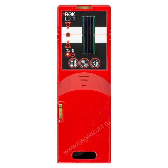 Комплект: лазерный уровень RGK UL-44W Black с калибровкой + штанга-упор, приемник, рейка, кронштейн