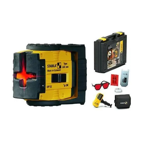 Лазерный нивелир STABILA LAX 200 Komplet-Set +REC210