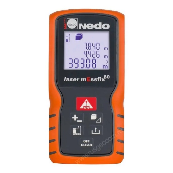 NEDO laser mEssfix 80