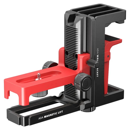 Комплект магнитный с микролифтом + крепление-зажим ADA BASE (MAGNETIC LIFT + WALL BRACKET) для лазерных нивелиров