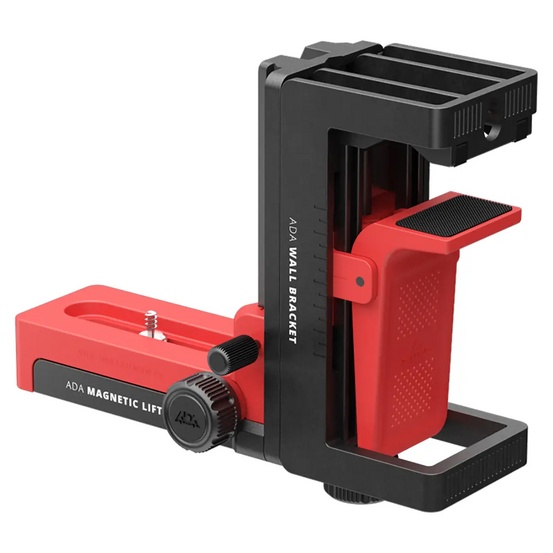 Комплект магнитный с микролифтом + крепление-зажим ADA BASE (MAGNETIC LIFT + WALL BRACKET) для лазерных нивелиров