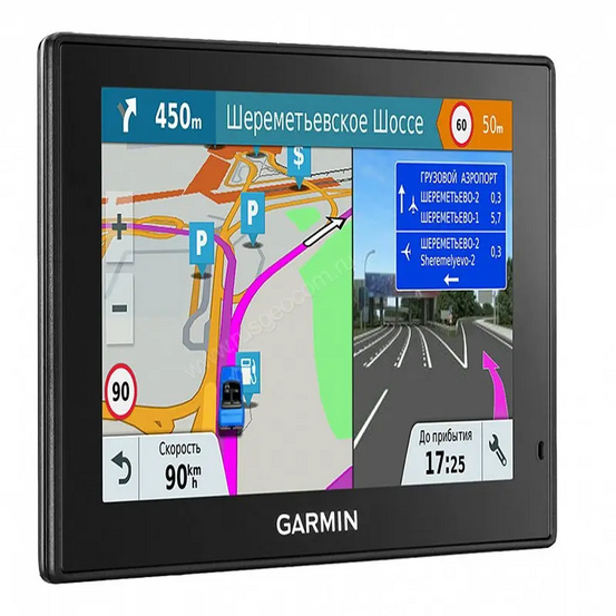 Автомобильный навигатор Garmin DriveSmart 50 RUS LMT, GPS