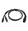 Кабель соединительный Garmin эхолота Echo (4-pin) к трандьюс. (6-pin, папа)
