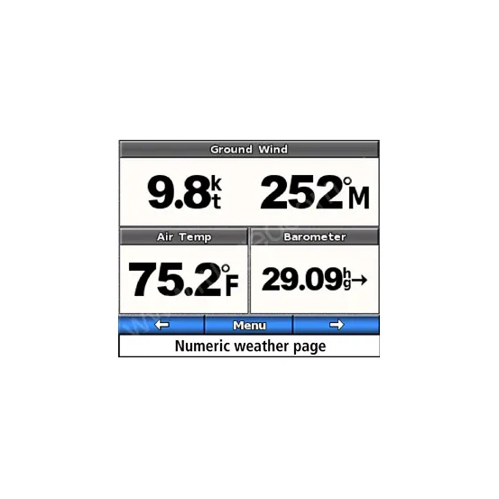 Цифровой дисплей Garmin GMI 10