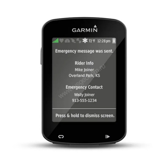 Велокомпьютер Garmin Edge 820 HRM+CAD