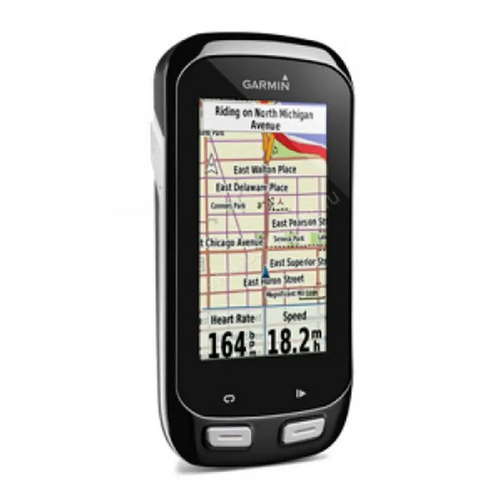 Велокомпьютер Garmin Edge 1000