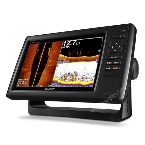 Картплоттер с эхолотом Garmin Echomap 92sv CHIRP с датчиком