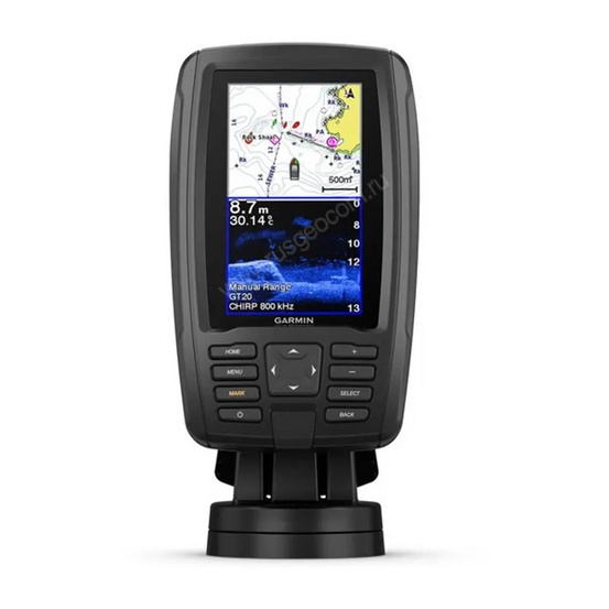 Картплоттер с эхолотом Garmin Echomap 42dv/cv CHIRP с датчиком