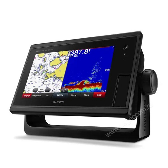 Картплоттер с эхолотом Garmin GPSMAP 7407xsv 7