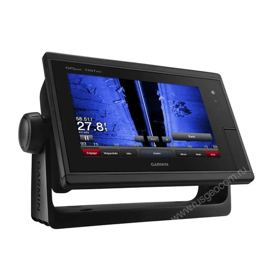 Картплоттер с эхолотом Garmin GPSMAP 7407xsv 7
