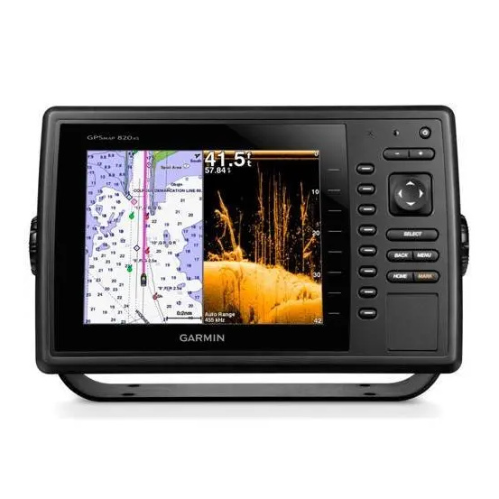 Эхолот Garmin GPSMAP 820xs с DV и BlueChart G2 Russia