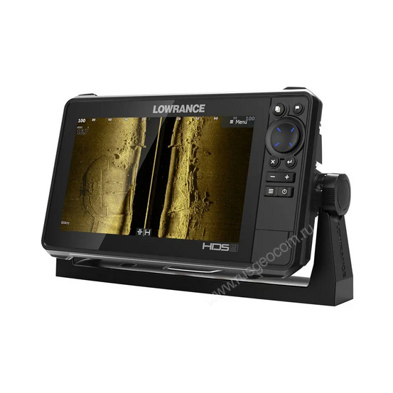 Картплоттер с эхолотом Lowrance HDS-9 LIVE с датчиком Active Imaging 3-in-1 Transducer