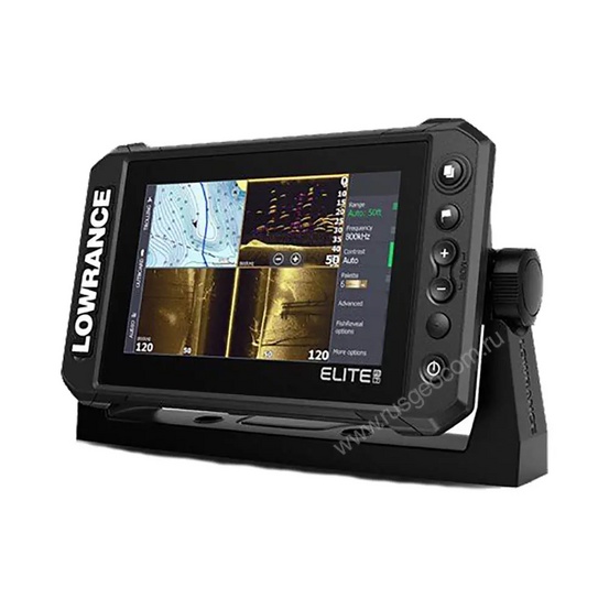 Картплоттер с эхолотом Lowrance ELITE FS 7 с датчиком Active Imaging 3-in-1 Transducer ROW
