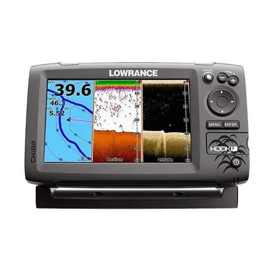 Картплоттер с эхолотом Lowrance Hook-7 Mid/High/DownScan™