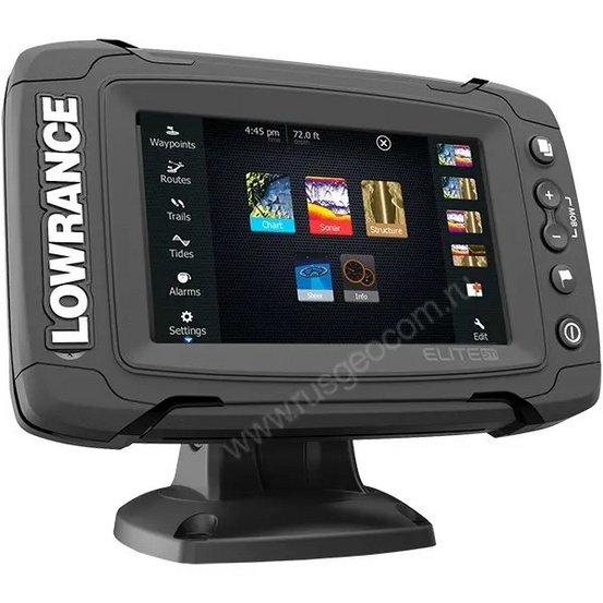Эхолот-картплоттер Lowrance Elite-5Ti Mid/High/DownScan