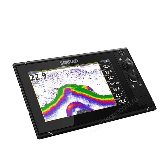 Многофункциональный дисплей SIMRAD NSS9 evo3 with world basemap