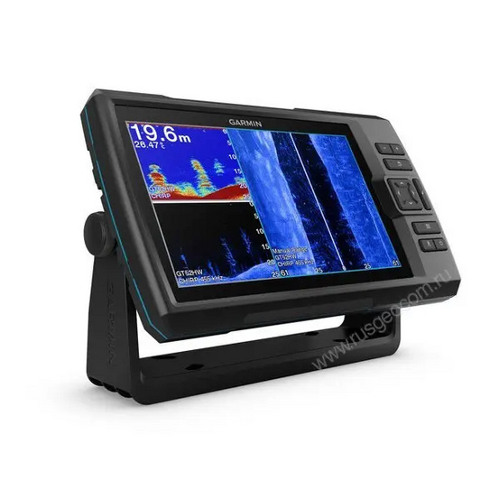 Эхолот Garmin Striker Plus 9sv с транцевым трансдьюсером