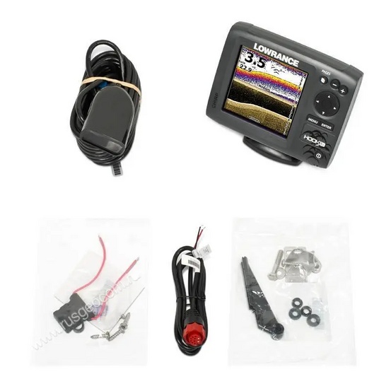Эхолот Lowrance Hook-5x Mid/High/DownScan™