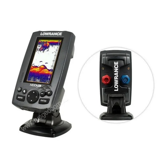 Эхолот Lowrance Hook-4x Mid/High/DownScan™