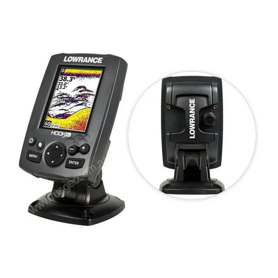Эхолот Lowrance Hook-3x и комплект для зимней рыбалки PPP-18I