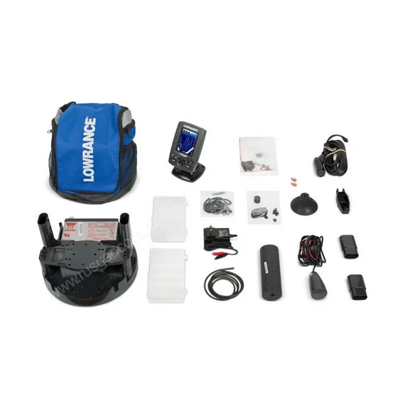 Эхолот Lowrance Hook-3x и комплект для зимней рыбалки PPP-18I
