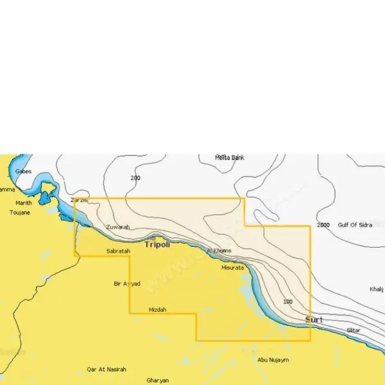 Карта Navionics 5G220S