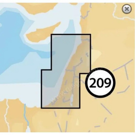 Карта Navionics 5G209S