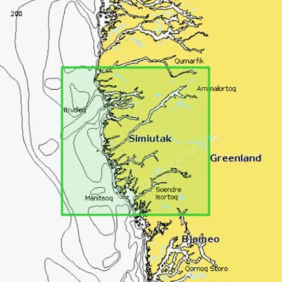 Карта Navionics 5G007S
